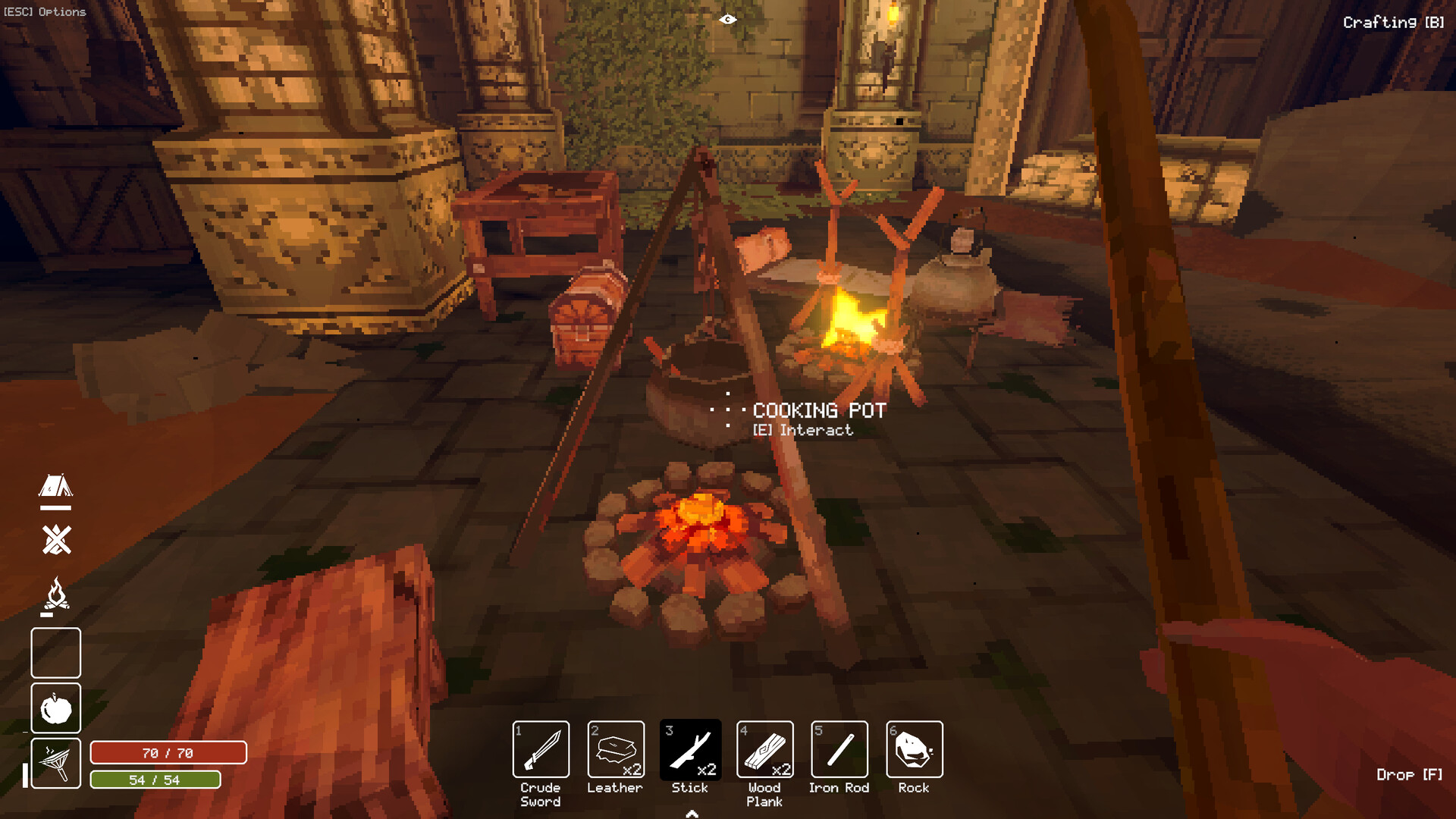 Deep Dish Dungeon Spiel-Screenshot